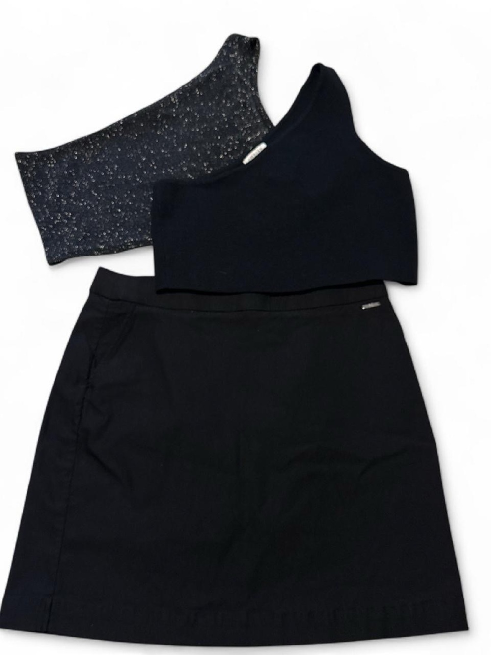 Rafaella Black Midi Skirt